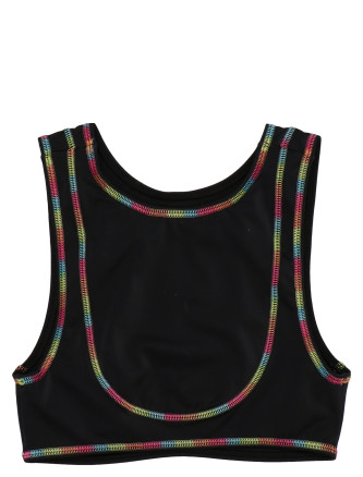 Спортивный бюстгальтер PALM ANGELS 'Rainbow Miami' (PWVO022S23FAB00310011001) #