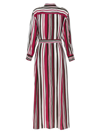 Striped shirt dress #