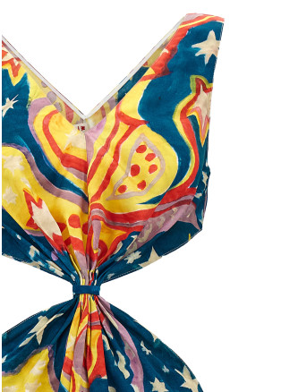 'No Vacancy Inn' capsule High Summer long dress #