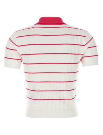 'Striped' polo shirt #