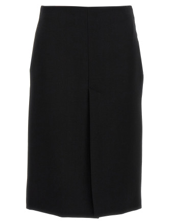 Миди GUCCI Crêpe skirt