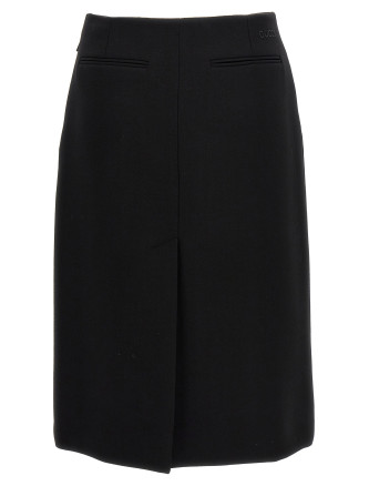 Миди GUCCI Crêpe skirt (811380ZACKN1000) #