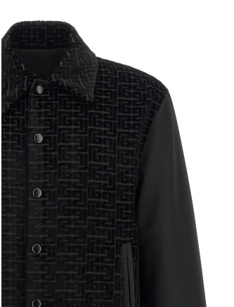 Velvet bomber jacket #