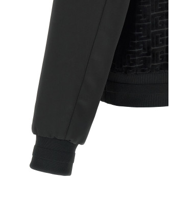 Velvet bomber jacket #