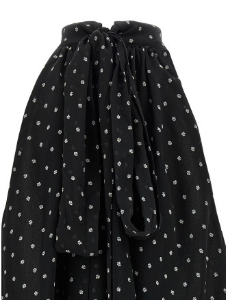 'Halterneck Bow' top #