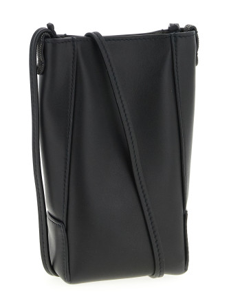 Cell phone holder with shoulder strap #