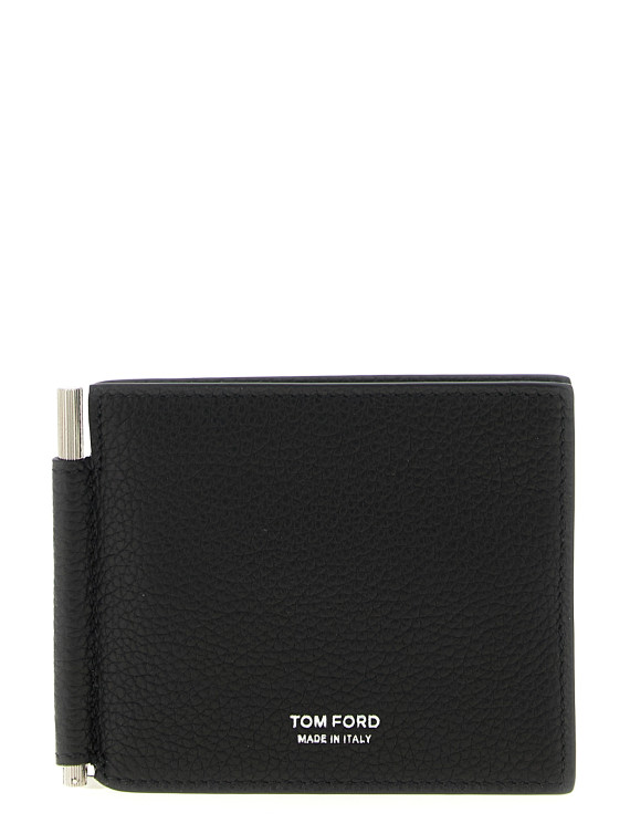 Hammered leather card holder #1