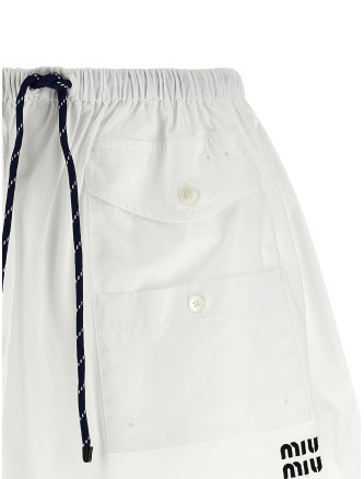 Poplin skirt #