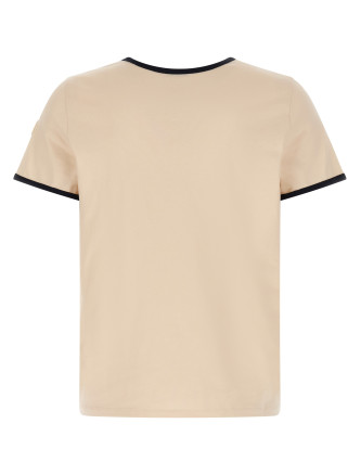 Logo embroidery pocket T-shirt #