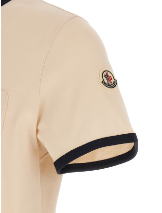 Logo embroidery pocket T-shirt #