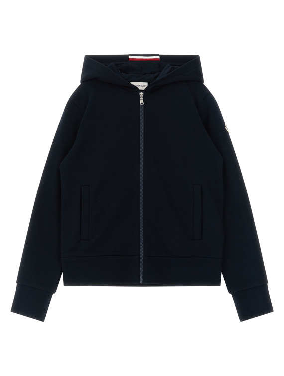 Logo patch hoodie #1