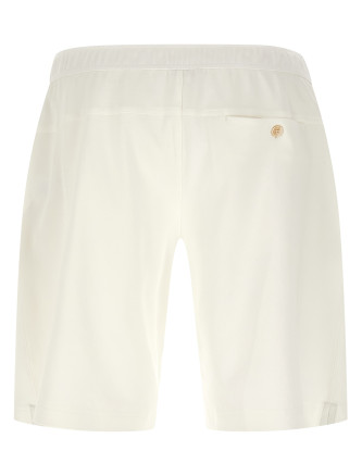 Interlock cotton bermuda shorts #