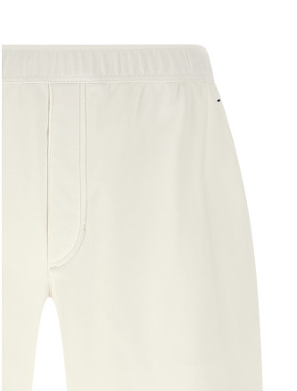 Interlock cotton bermuda shorts #