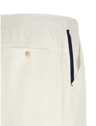 Interlock cotton bermuda shorts #