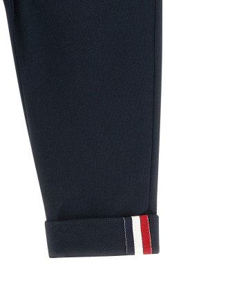 Tricolor ribbon joggers #