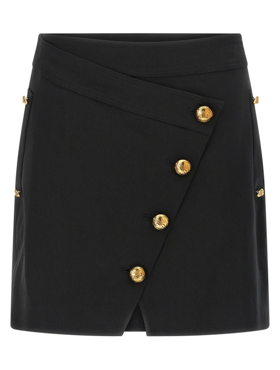 Jewel button skirt #1