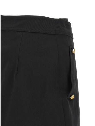 Jewel button skirt #