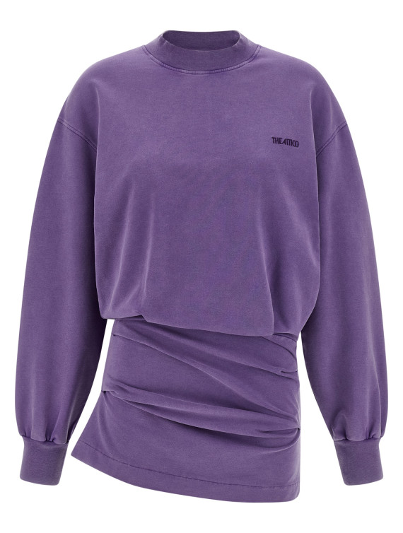 Faded sweatshirt dress #1