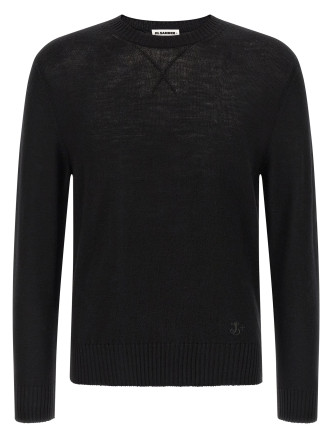 Logo embroidery sweater