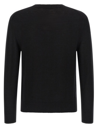 Logo embroidery sweater #