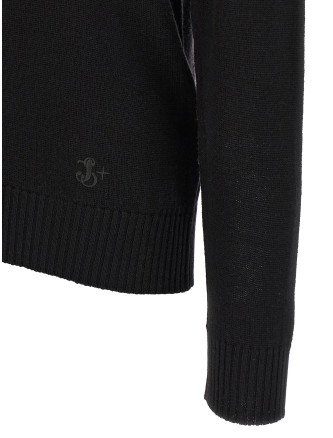 Logo embroidery sweater #