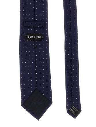 Micro polka dot tie #