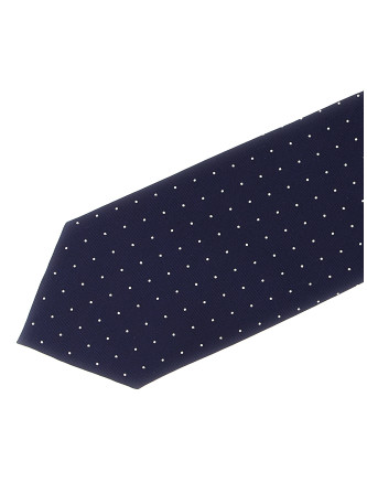 Micro polka dot tie #
