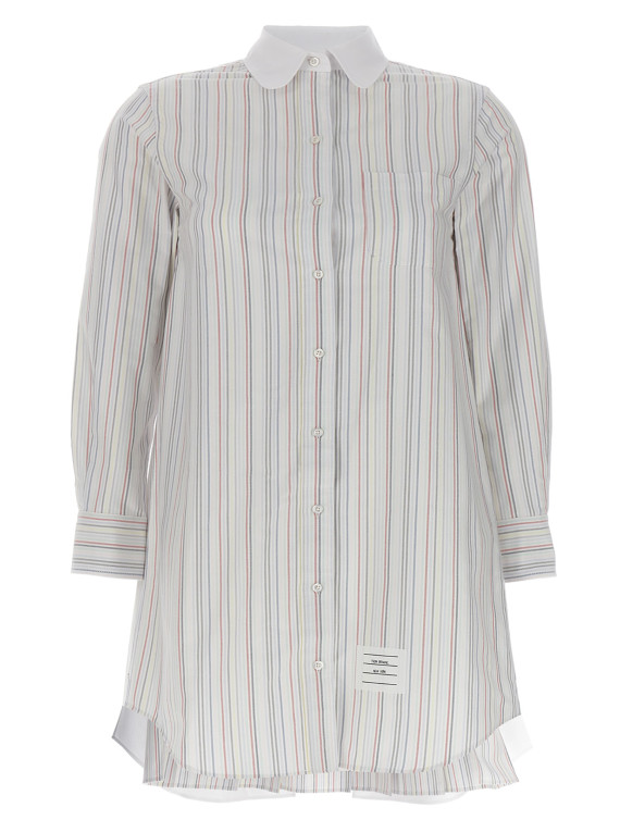 Striped shirt dress #1