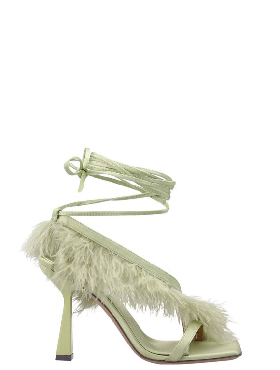'Feather Wrap’ sandals #1