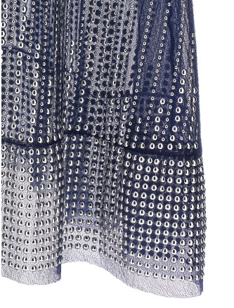 Studded mesh dress #