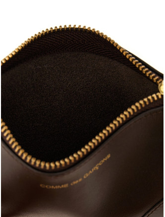 Logo leather wallet #