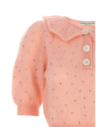 Rhinestone sweater #