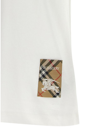 Burberry Check patch T-shirt #