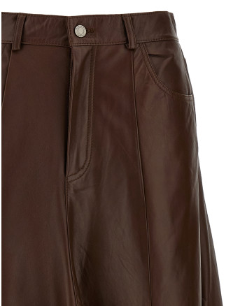 'Mid Serenity Leather' skirt #