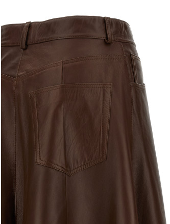 'Mid Serenity Leather' skirt #