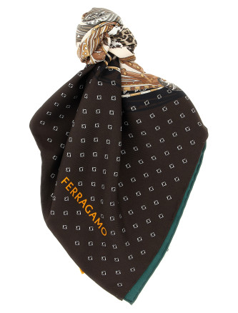 'Madras' print scarf