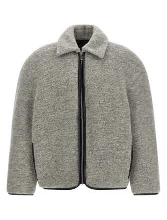 'Contrast Trim Casual' jacket