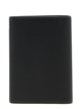 Hammered leather passport holder #
