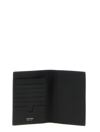 Hammered leather passport holder #