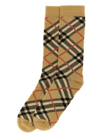 Носки BURBERRY Check socks (8119722SANDIPCHECK) #