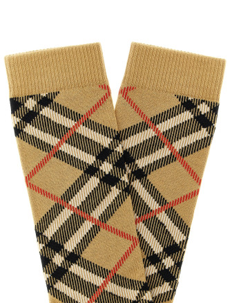 Носки BURBERRY Check socks (8119722SANDIPCHECK) #