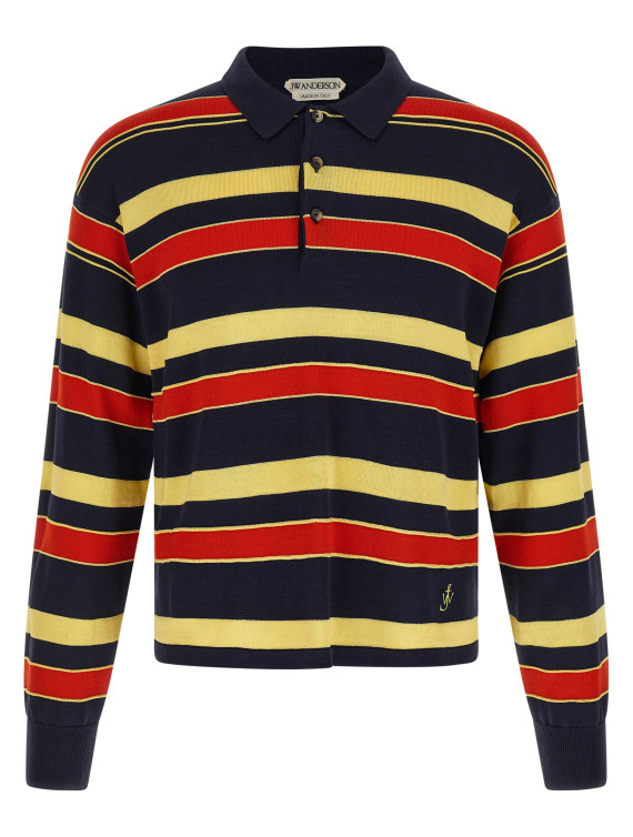 Knitted polo shirt #1