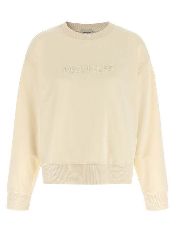 Logo embroidery sweatshirt #1
