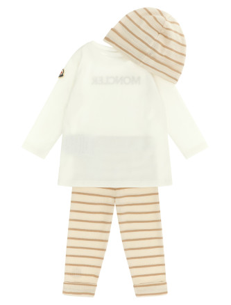 Baby set t-shirt + leggings + cap #