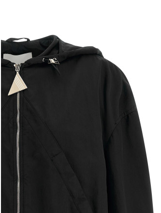 Hooded bomber jacket #