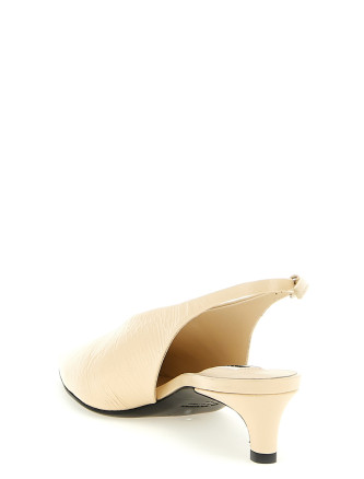 Leather slingback #