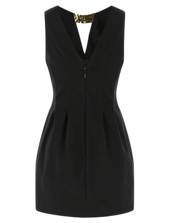 Metal plaque dress #