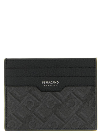 'Ferragamo Monogram' card holder