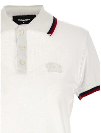 Maxi cut out polo dress #