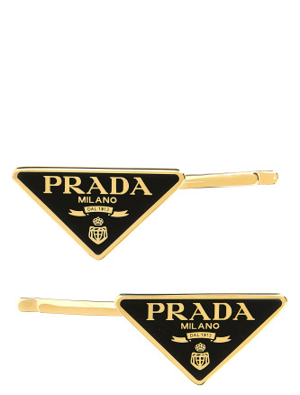 Set of 2 logo hair clips